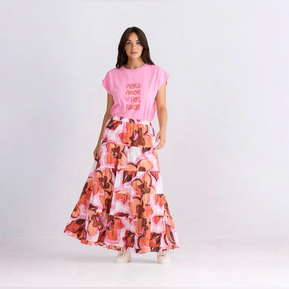 Brave + True Floral Maxi Skirt - Picture 2 of 4